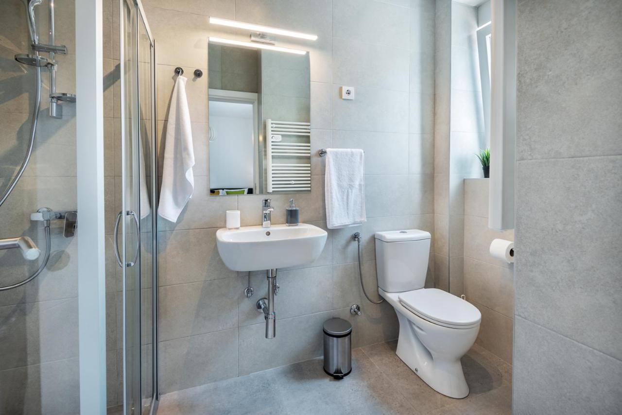 Studio Apartment Financial Park Belgrád Kültér fotó