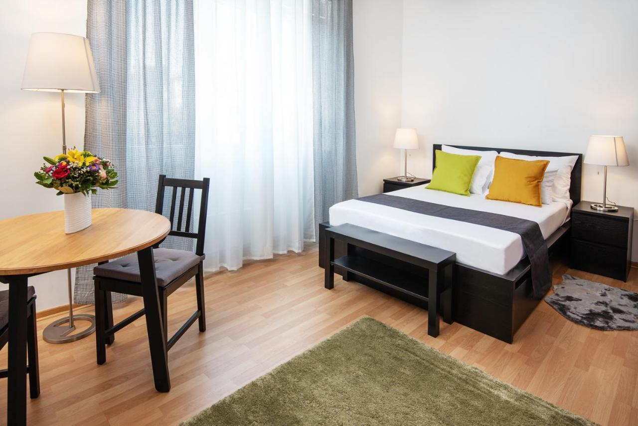 Studio Apartment Financial Park Belgrád Kültér fotó