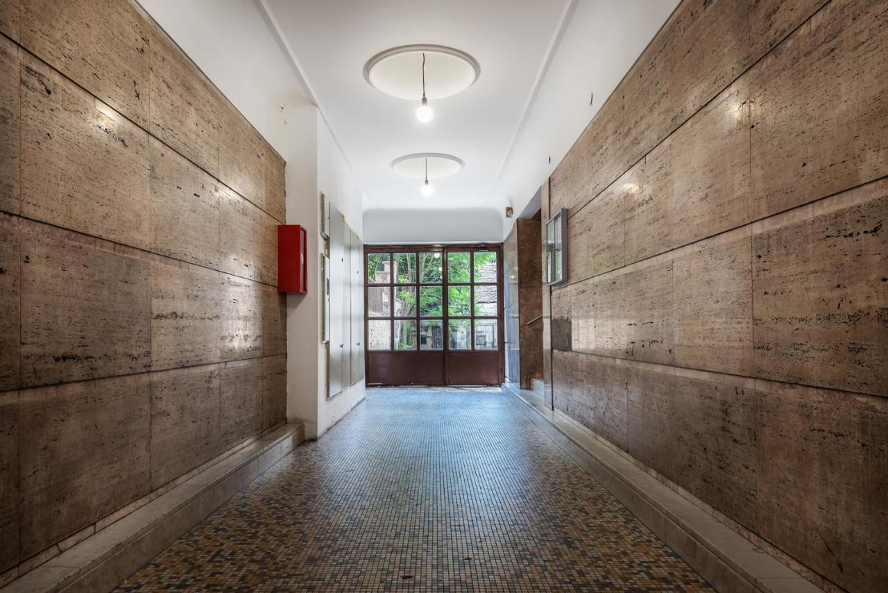 Studio Apartment Financial Park Belgrád Kültér fotó