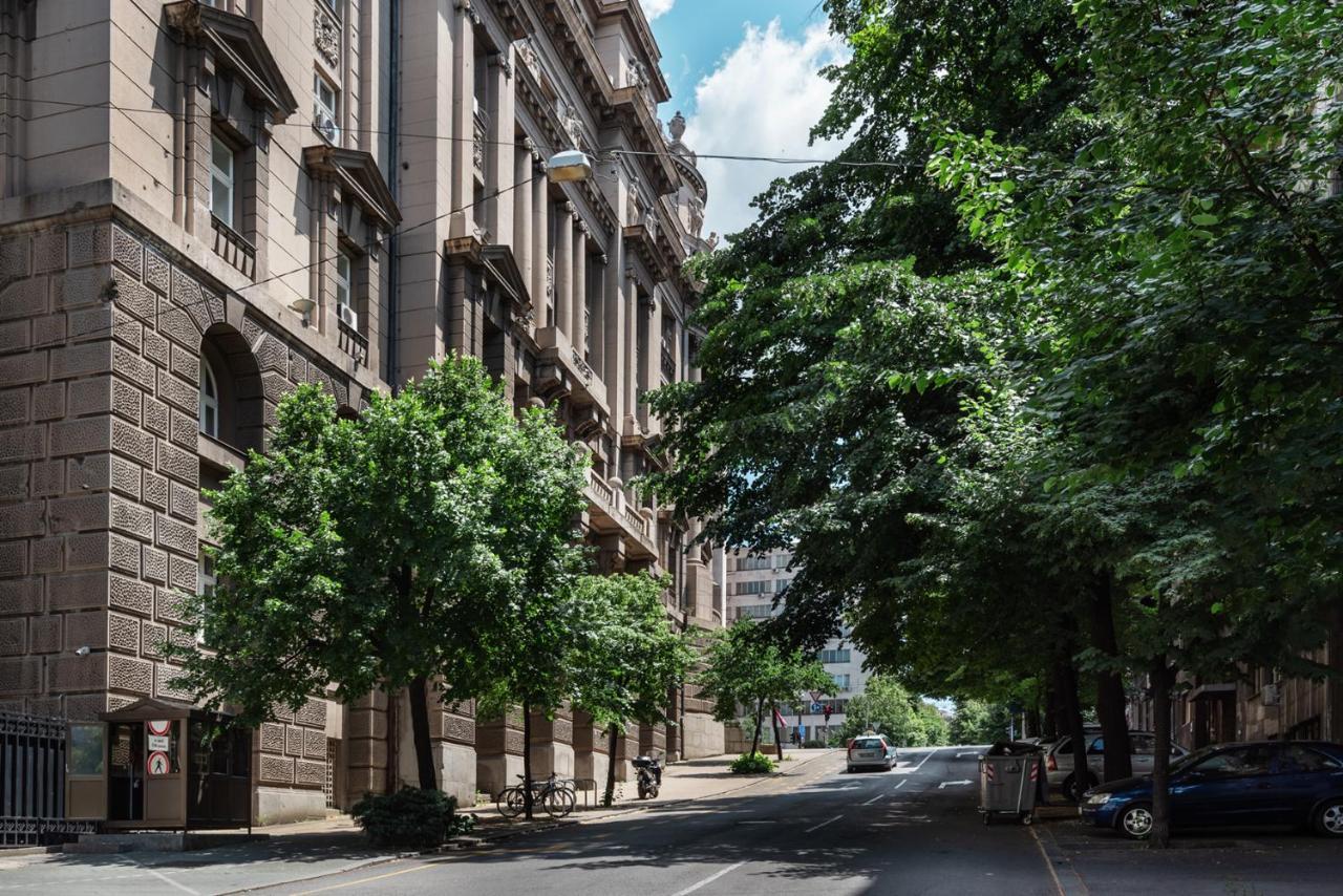 Studio Apartment Financial Park Belgrád Kültér fotó